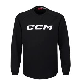 Sweat-shirt pour homme CCM LOCKER ROOM Sweather black, Senior