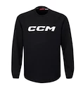 Sweat-shirt pour homme CCM  LOCKER ROOM Sweather black, Senior M