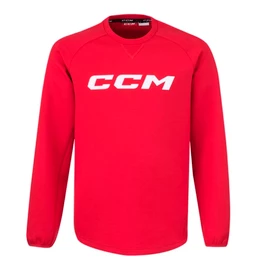 Sweat-shirt pour homme CCM LOCKER ROOM Sweather red, Senior