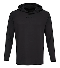 Sweat-shirt pour homme CCM LS Premium Training Hoodie Black muži