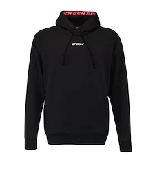 Sweat-shirt pour homme CCM Team Fleece Pullover Hoodie Black