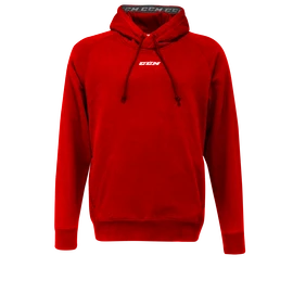 Sweat-shirt pour homme CCM Team Fleece Pullover Hoodie Red
