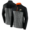 Sweat-shirt pour homme Fanatics  Mens Iconic Defender 1/4 Zip Anaheim Ducks