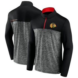 Sweat-shirt pour homme Fanatics Mens Iconic Defender 1/4 Zip Chicago Blackhawks