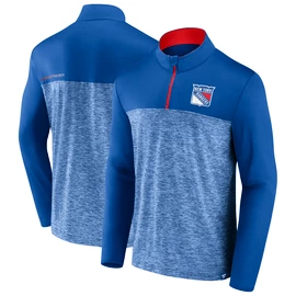 Sweat-shirt pour homme Fanatics Mens Iconic Defender 1/4 Zip New York Rangers