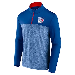 Sweat-shirt pour homme Fanatics  Mens Iconic Defender 1/4 Zip New York Rangers L
