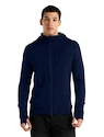 Sweat-shirt pour homme Icebreaker  Quantum III LS Zip Hood Royal Navy