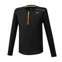 Sweat-shirt pour homme Mizuno  Dry Aero Flow LS HZ/Black