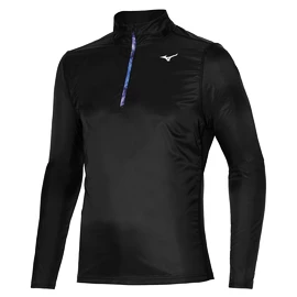 Sweat-shirt pour homme Mizuno Hybrid LS HZ/Black