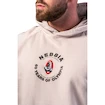 Sweat-shirt pour homme Nebbia NEBBIA x OLYMPIA Washed Hoodie HERITAGE 793 light grey