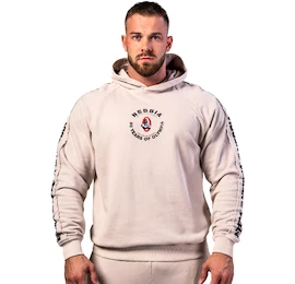 Sweat-shirt pour homme Nebbia NEBBIA x OLYMPIA Washed Hoodie HERITAGE 793 light grey