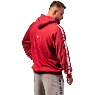 Sweat-shirt pour homme Nebbia NEBBIA x OLYMPIA Washed Hoodie HERITAGE 793 red