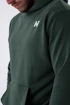 Sweat-shirt pour homme Nebbia  Pull-over Hoodie with a Pouch Pocket 331 dark green