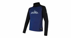 Sweat-shirt pour homme Sensor Coolmax Thermo Mountains Deep Blue