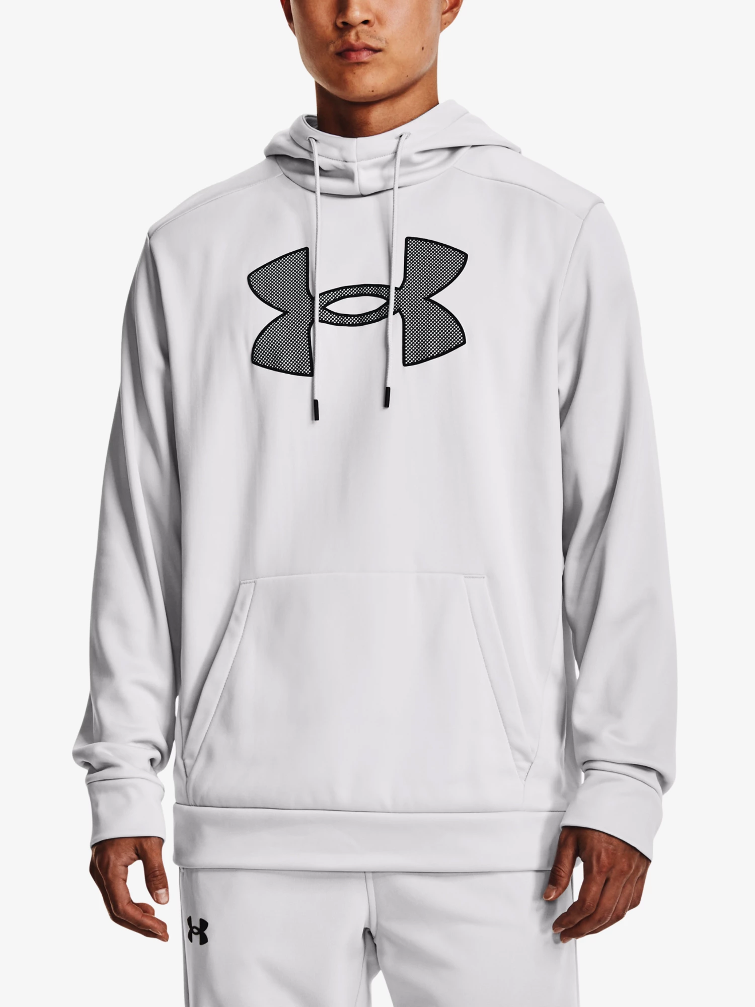 Men's big logo under armour hoodie hotsell
