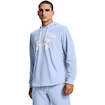 Sweat-shirt pour homme Under Armour  RIVAL TERRY BIG LOGO HD Isotope Blue L