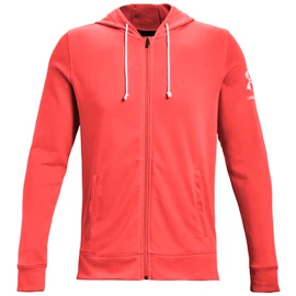 Sweat-shirt pour homme Under Armour RIVAL TERRY FZ HD Red