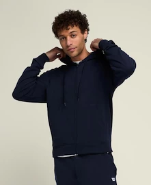 Sweat-shirt pour homme Wilson M Team Zip Hoodie Classic Navy