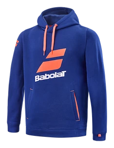 Sweat-shirt pour jeune fille Babolat  Exercise Hood Sweat Estate Blue