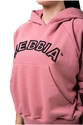 Sweatshirt à capuche Nebbia Iconic Hero vieux rose