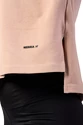 T-shirt court ample en coton biologique Nebbia « The Minimalist » 417 saumon