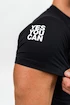 T-shirt de compression pour hommes Nebbia Performance+ T-shirt de sports de compression PERFORMANCE noir