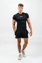 T-shirt de compression pour hommes Nebbia Performance+ T-shirt de sports de compression PERFORMANCE noir