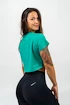 T-shirt Nebbia Crop top pour femmes POWERHOUSE Green
