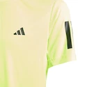 T-shirt pour enfant adidas  B Club 3 Stripes Tee Lucid Lemon