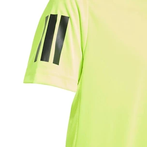 T-shirt pour enfant adidas  B Club 3 Stripes Tee Lucid Lemon