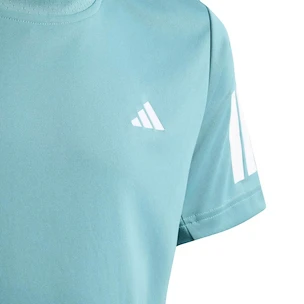 T-shirt pour enfant adidas  Club Tennis 3-Stripes T-Shirt Kids Powder Teal