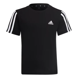 T-shirt pour enfant Adidas Essentials 3-Stripes T-Shirt Black