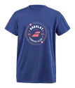 T-shirt pour enfant Babolat  Exercise Graphic Tee Estate Blue