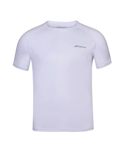 T-shirt pour enfant Babolat  Play Club Crew Neck Tee White