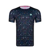T-shirt pour enfant BIDI BADU  Deon Tech Tee Dark Blue, Mixed 128 cm