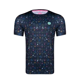 T-shirt pour enfant BIDI BADU Deon Tech Tee Dark Blue, Mixed