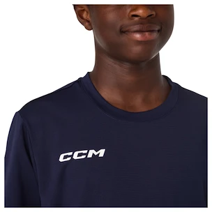 T-shirt pour enfant CCM  Lightweight Training Navy L
