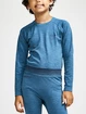 T-shirt pour enfant Craft  CORE Dry Active Comfort Blue FW22