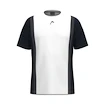 T-shirt pour enfant Head  CLUB 25 Tech T-Shirt Boys Navy/White