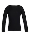 T-shirt pour enfant Icebreaker  K 200 Oasis LS Crewe BLACK