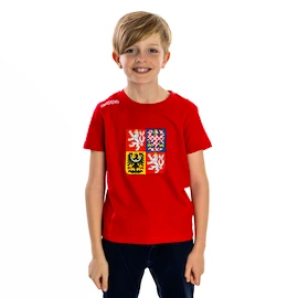 T-shirt pour enfant Kappa Logo Kafers Statní Znak Red