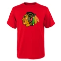 T-shirt pour enfant Outerstuff Primary NHL Chicago Blackhawks