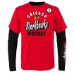 T-shirt pour enfant Outerstuff  TWO MAN ADVANTAGE 3 IN 1 COMBO CHICAGO BLACKHAWKS