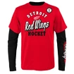 T-shirt pour enfant Outerstuff  TWO MAN ADVANTAGE 3 IN 1 COMBO DETROIT RED WINGS