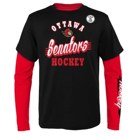 T-shirt pour enfant Outerstuff TWO MAN ADVANTAGE 3 IN 1 COMBO OTTAWA SENATORS