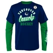 T-shirt pour enfant Outerstuff  TWO MAN ADVANTAGE 3 IN 1 COMBO VANCOUVER CANUCKS