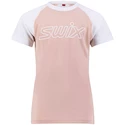 T-shirt pour enfant Swix  Steady Peach whip