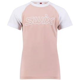 T-shirt pour enfant Swix Steady Peach whip