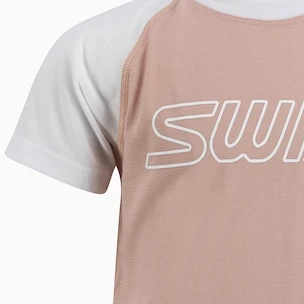 T-shirt pour enfant Swix  Steady Peach whip