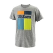 T-shirt pour enfant Wilson Competition B Grid Tech Tee Grey